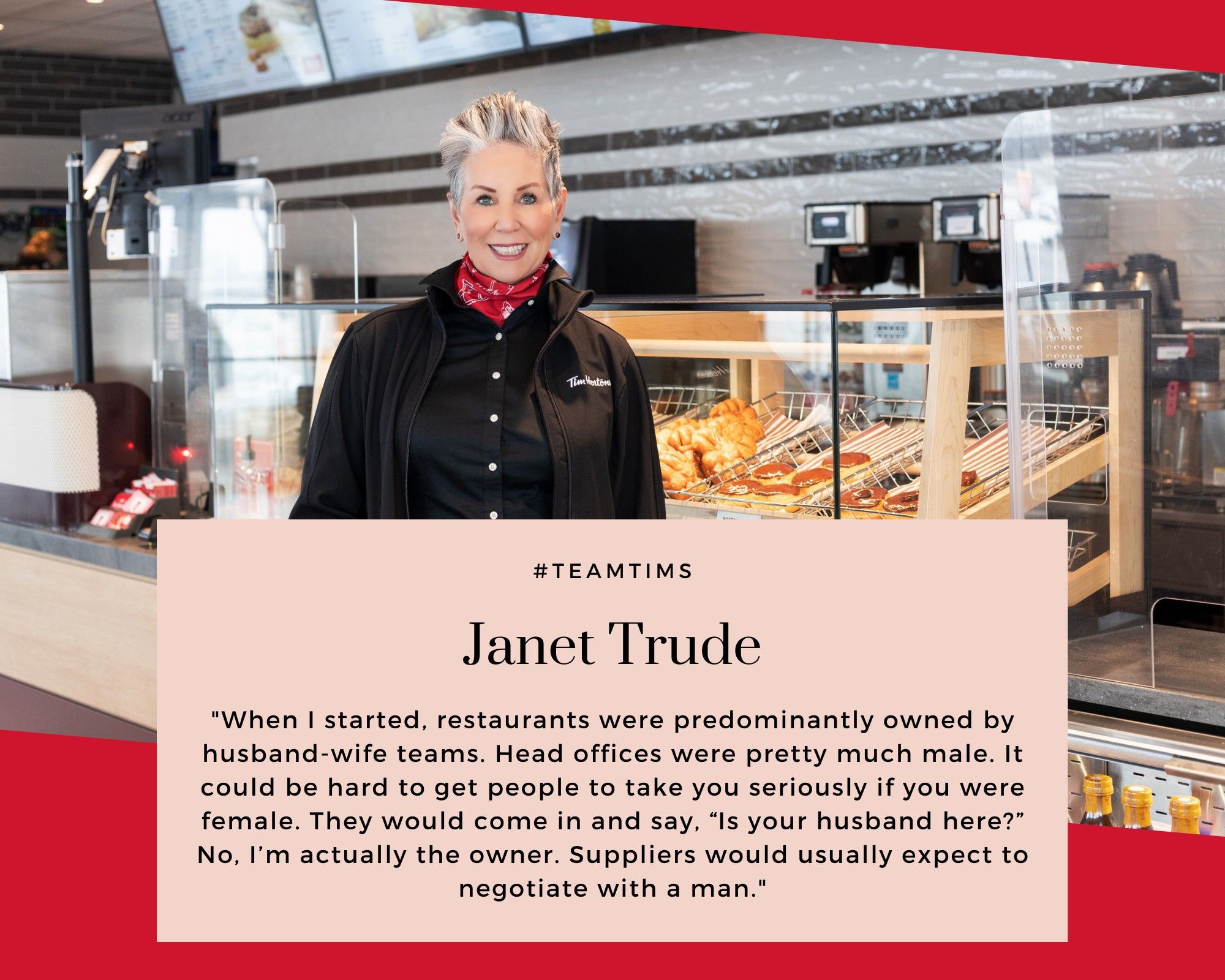 Photo of Restaurant Owner Janet Trude