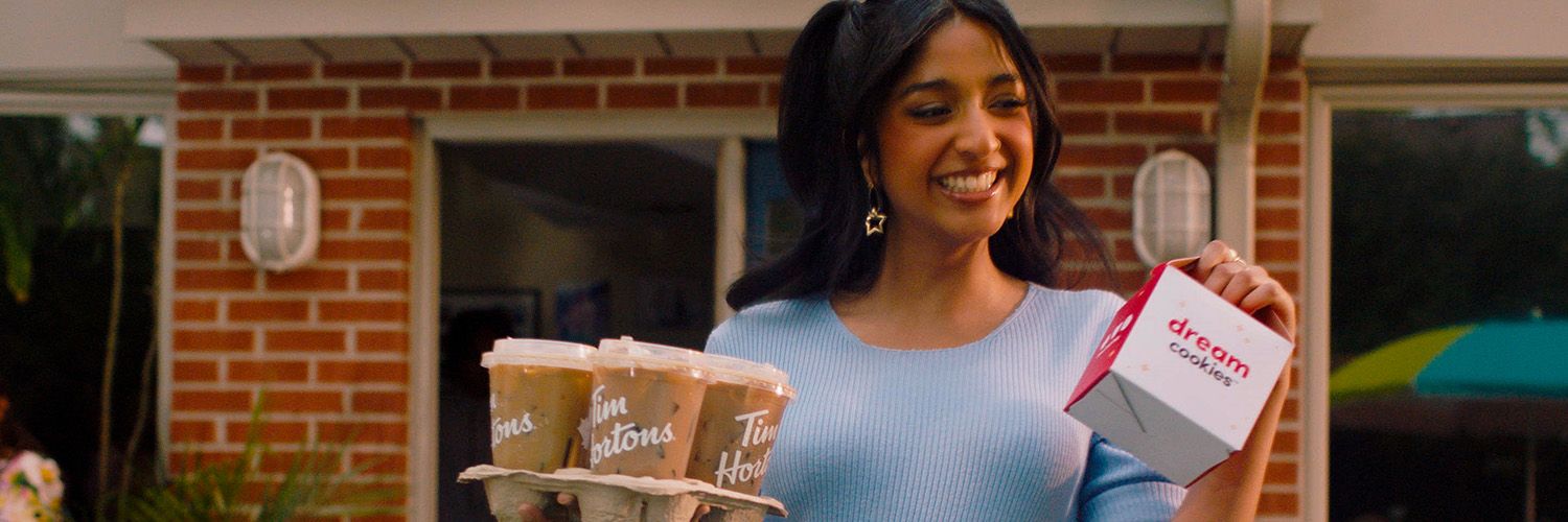 Tim Hortons partnering with Canadian actress Maitreyi Ramakrishnan to launch Dream Cookies, available in three flavours starting June 21